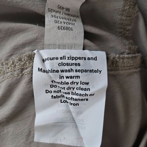 REI Co-op Women's Relaxed Belted Waist Sahara Convertible Hiking Pants Size 10 - Picture 12 of 16